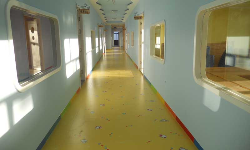陜西榆林市遠興國學幼兒園塑膠地板 陜西榆林市遠興國學幼兒園塑膠地板